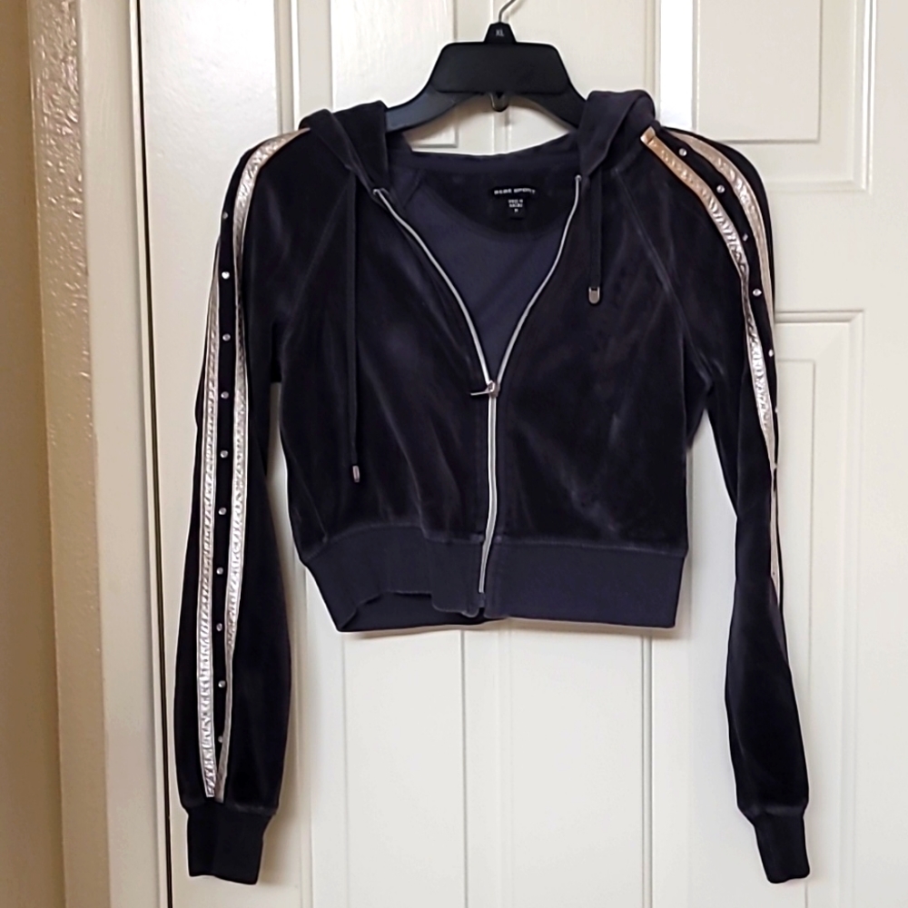 Bebe Crop Top Lond sleeve